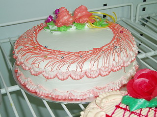 Image showing decorated cake