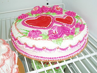 Image showing decorated cake