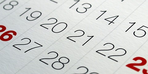 Image showing Calendar