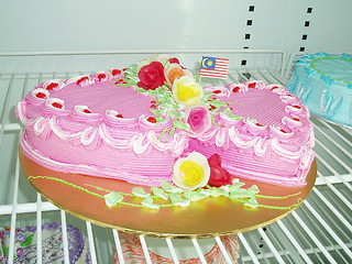 Image showing decorated cake