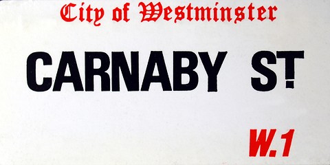 Image showing Carnaby Street sign