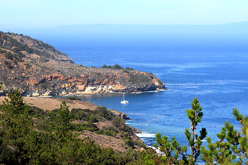 Image showing Bay Sailboat