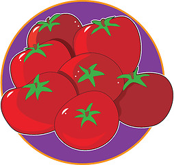 Image showing Tomato Graphic