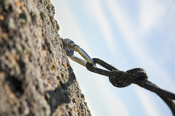 Image showing climbing iron