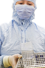 Image showing biotechnology researcher