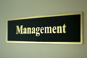 Image showing management