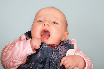 Image showing Baby in studio