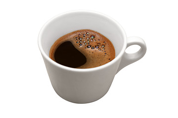 Image showing fresh cup of coffee