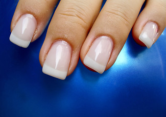 Image showing french manicure