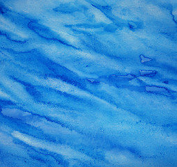 Image showing Abstract watercolor background on paper texture 