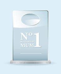 Image showing Number one mothers award