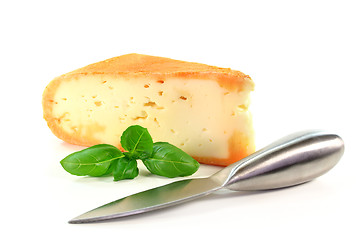 Image showing French soft cheese