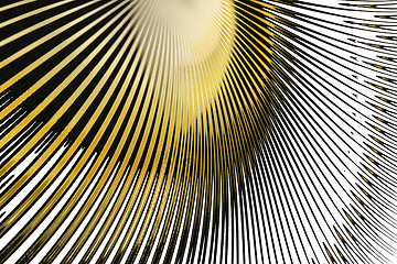Image showing yellow abstract