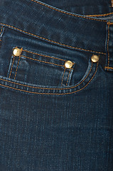 Image showing Jeans pocket