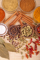 Image showing Spices and herbs