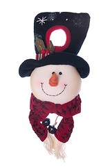 Image showing Snowman door hanger