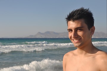 Image showing Man at the beach