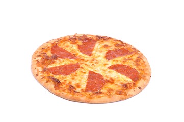 Image showing Pepperoni pizza