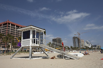 Image showing Lifeguard station