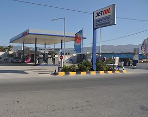 Image showing Jet Oil gas station