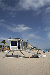 Image showing Lifeguard station