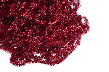 Image showing Christmas tinsel decoration