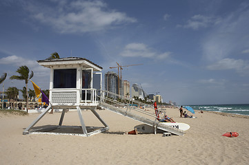 Image showing Lifeguard station