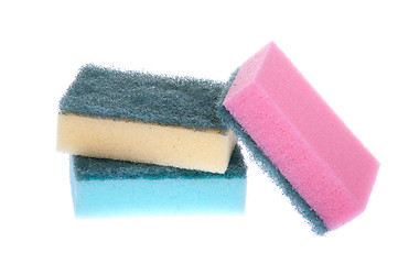 Image showing Kitchen sponges