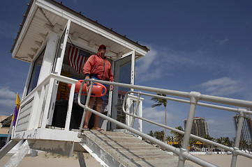 Image showing Lifeguard station