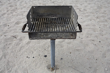 Image showing Beach Barbecue