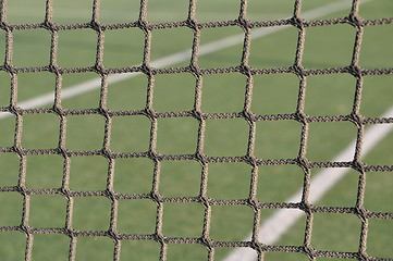 Image showing Tennis net