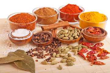 Image showing Spices and herbs