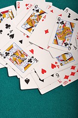 Image showing Playing cards