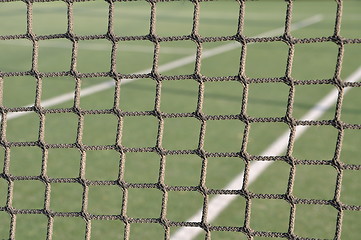 Image showing Tennis net