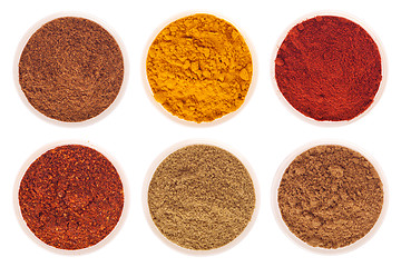 Image showing Indian spices