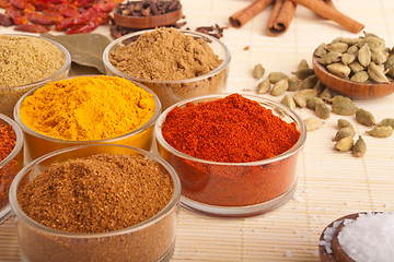 Image showing Spices and herbs