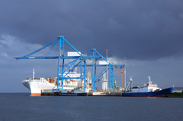 Image showing Containership