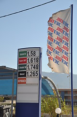 Image showing Jet Oil gas station