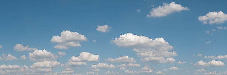 Image showing Blue sky panorama