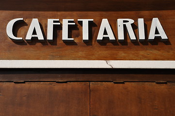 Image showing Coffee house sign