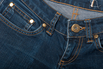 Image showing Jeans background