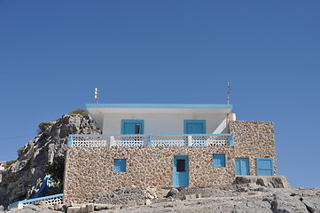 Image showing Greek house