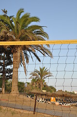 Image showing Beach volleyball