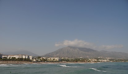 Image showing Puerto Banus beach