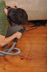 Image showing Man doing the housework