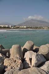 Image showing Puerto Banus beach