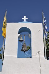 Image showing Greek belfry