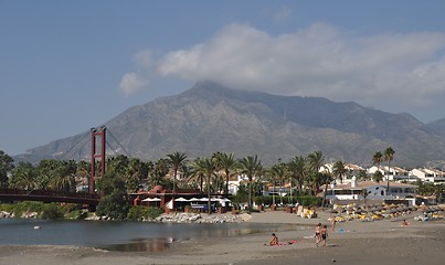 Image showing Puerto Banus beach