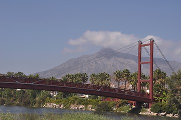 Image showing Puerto Banus bridge