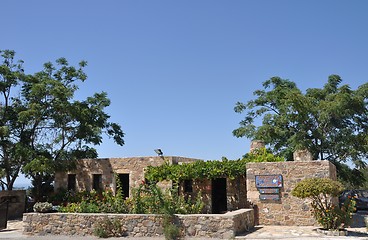 Image showing Greek stone house